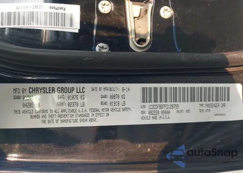 2015 Dodge Dart Sxt z USA, uszkodzony, nr VIN 1C3CDFBB7FD128759